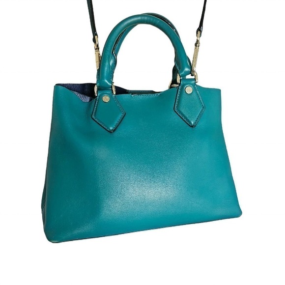 Diane Von Furstenberg On-the-Go Carryall Leather Bag  - Picture 2 of 13